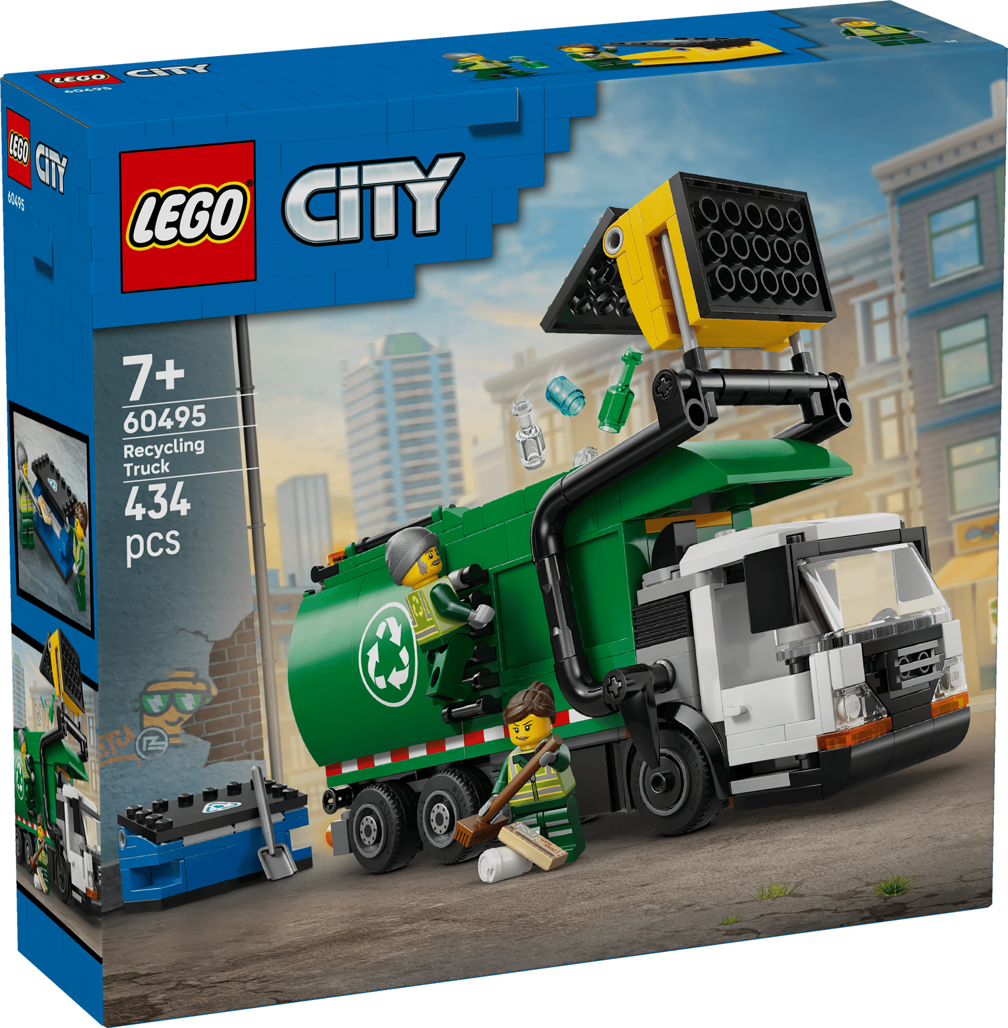 LEGO 60495 CITY ÅTERVINNINGSBIL