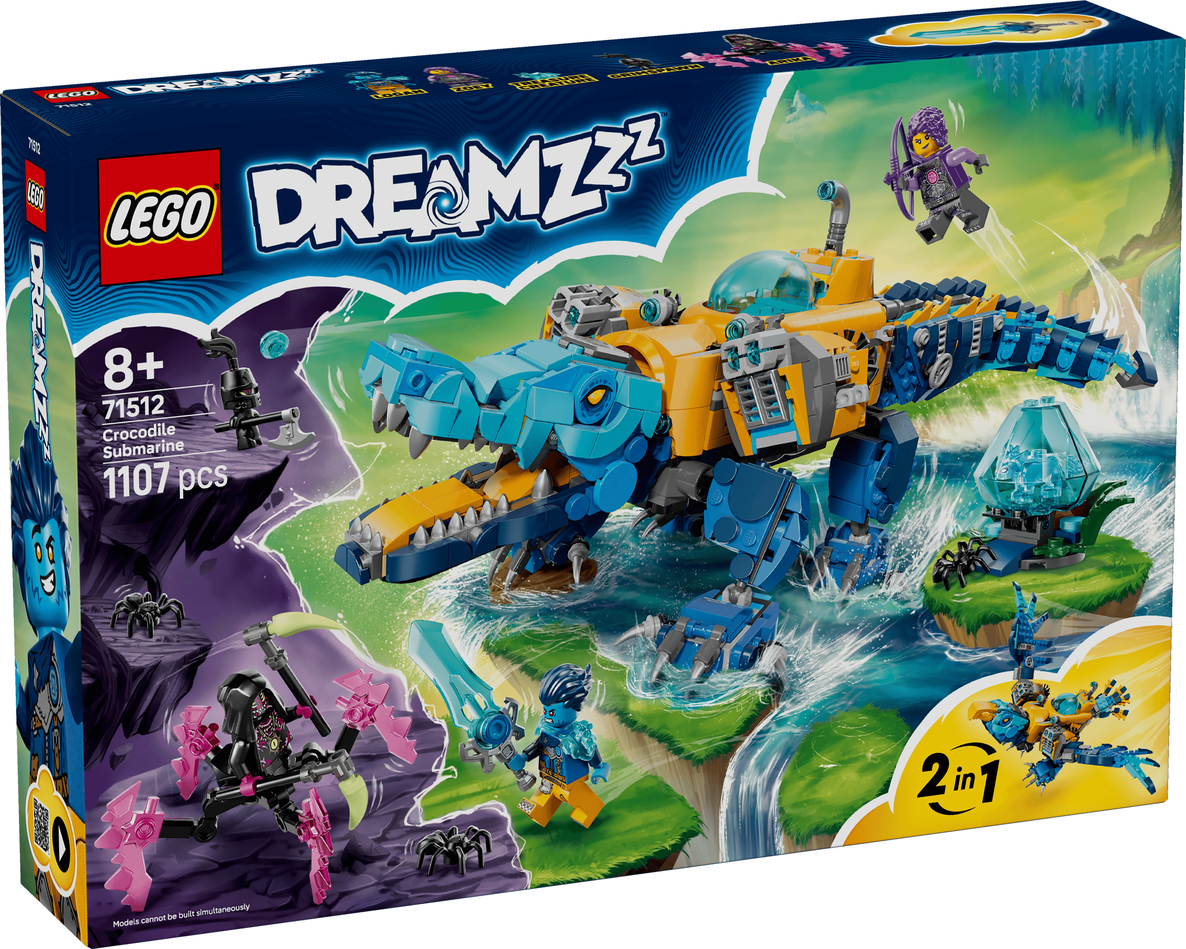 LEGO 71512 DREAMZZZ KROKODILUBÅT