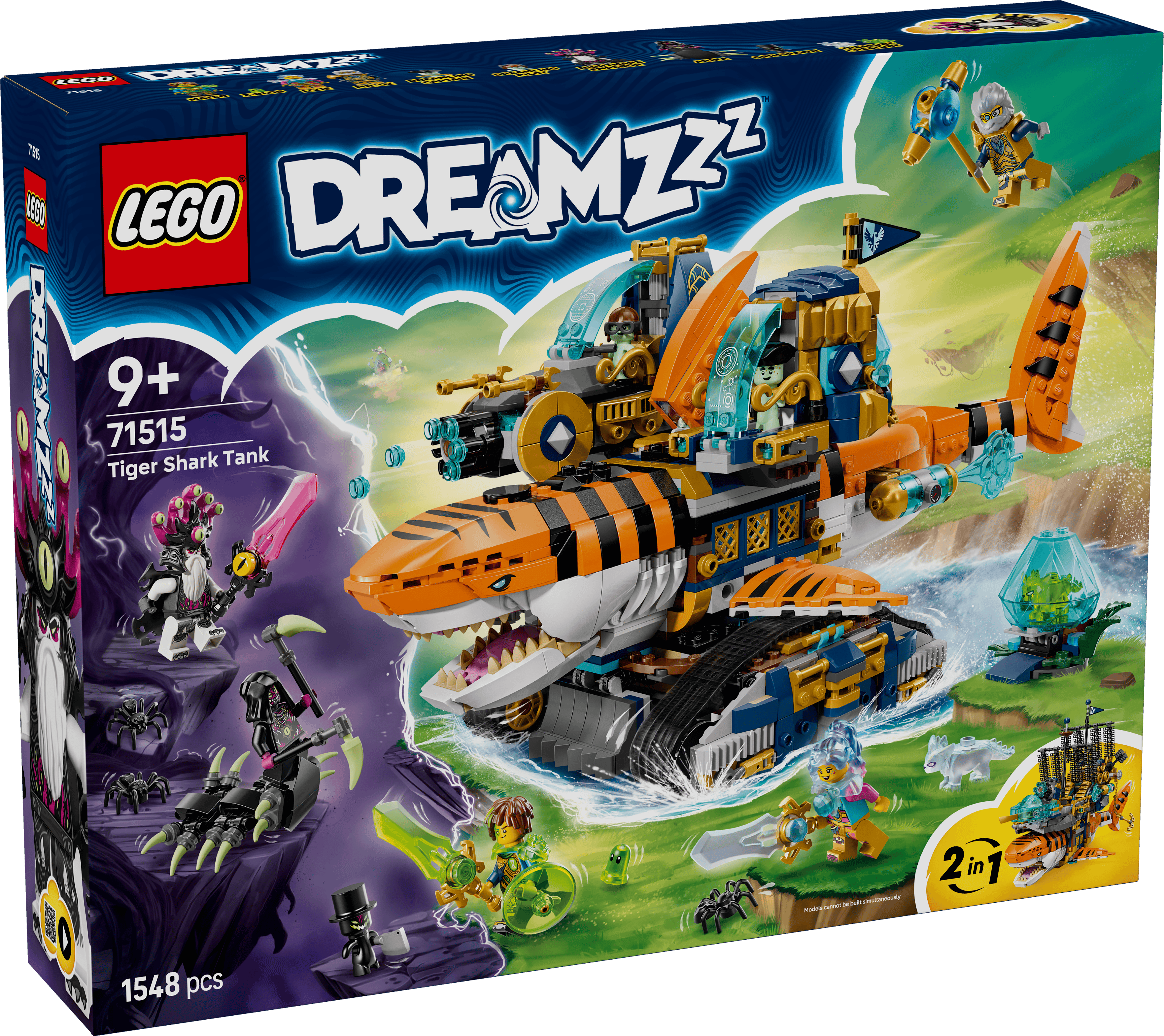 LEGO 71515 DREAMZZZ TIGERHAJSTANK