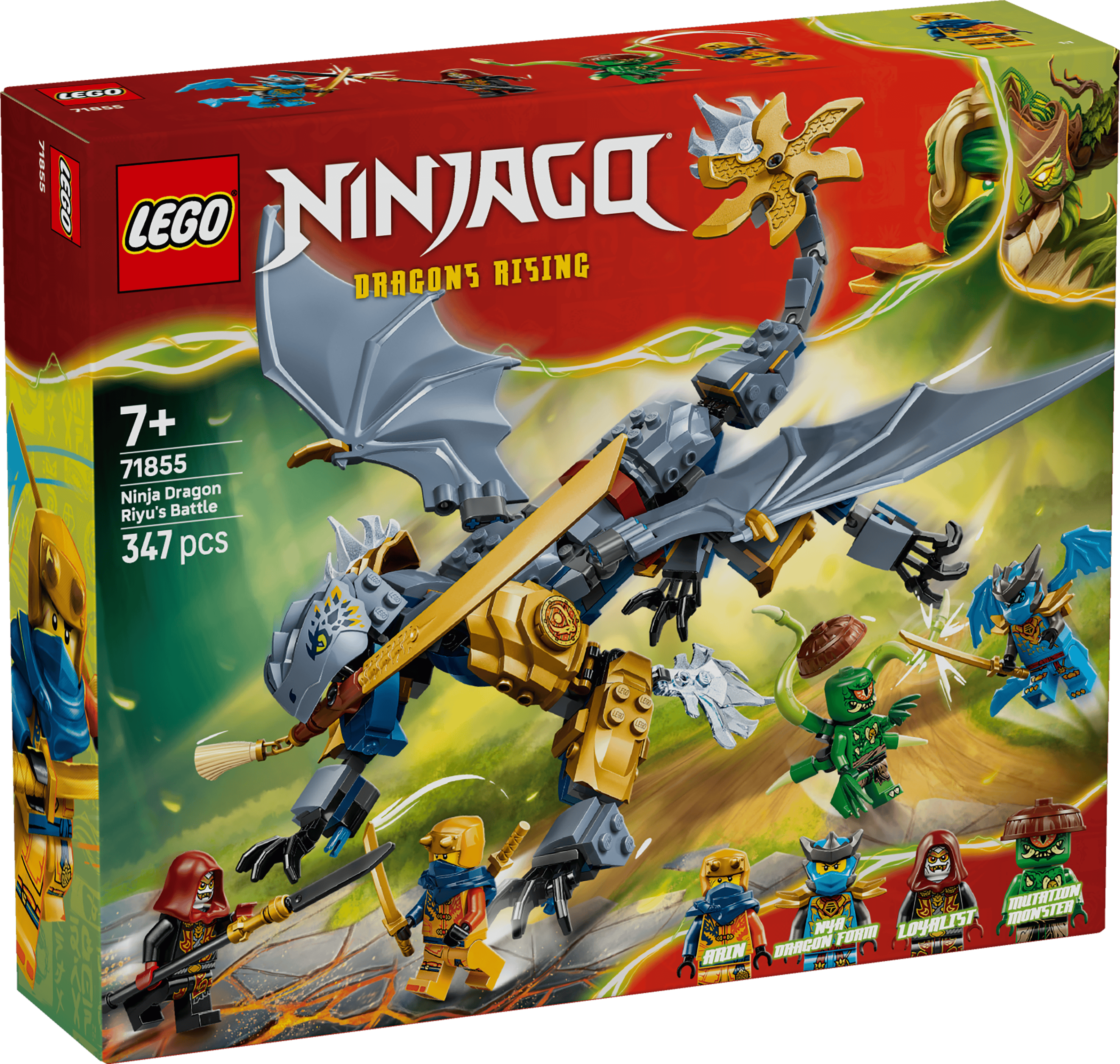LEGO 71855 NINJAGO NINJADRAKEN RIYUS STRID