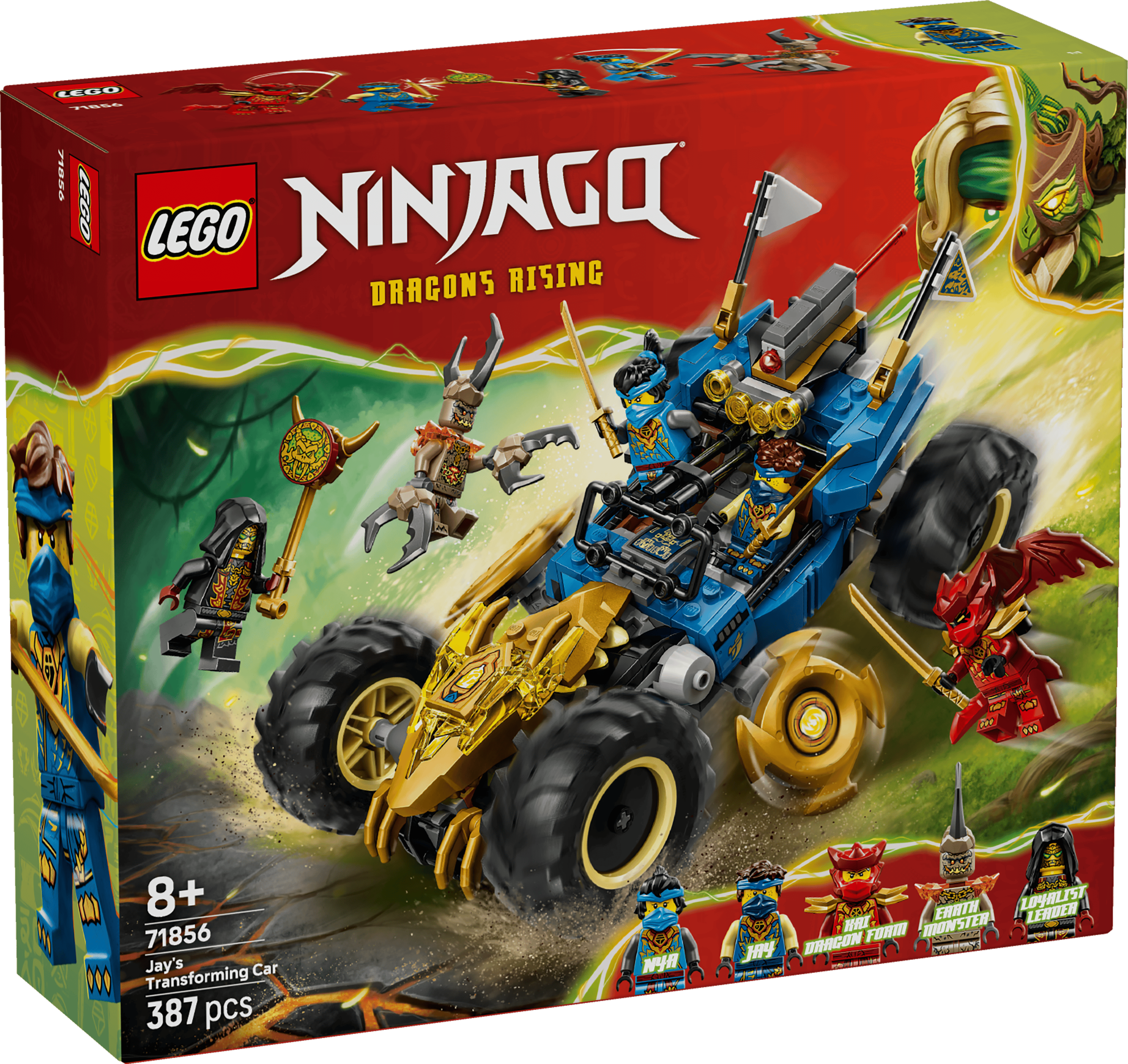 LEGO 71856 NINJAGO JAYS FÖRVANDLINGSBIL