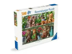 Pussel Rav 500Bit Cats On The Shelf