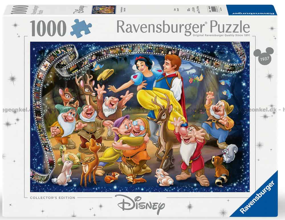 Pussel Rav 1000Bit Snövit