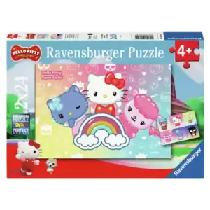 Pussel Rav 2X24Bit Hello Kitty