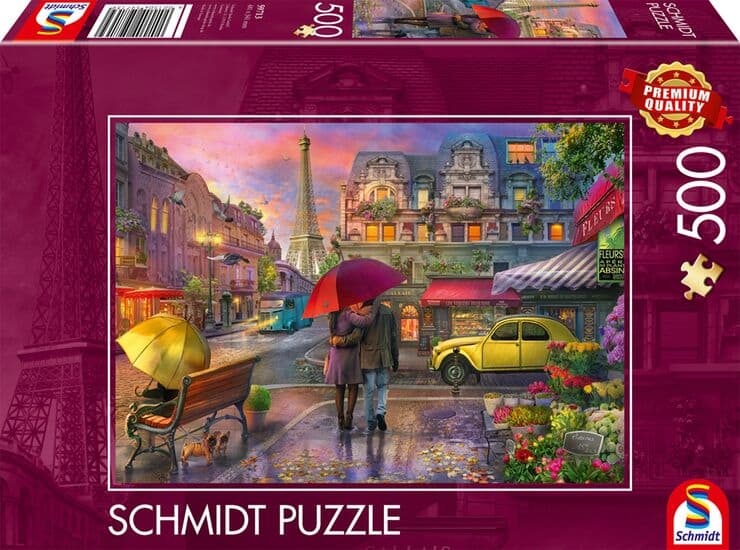 Pussel Schmidt 500Bit Parisian Charm In The Rain