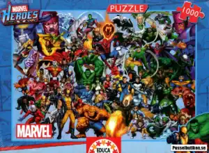 Pussel Educa 1000 Marvel Heroes