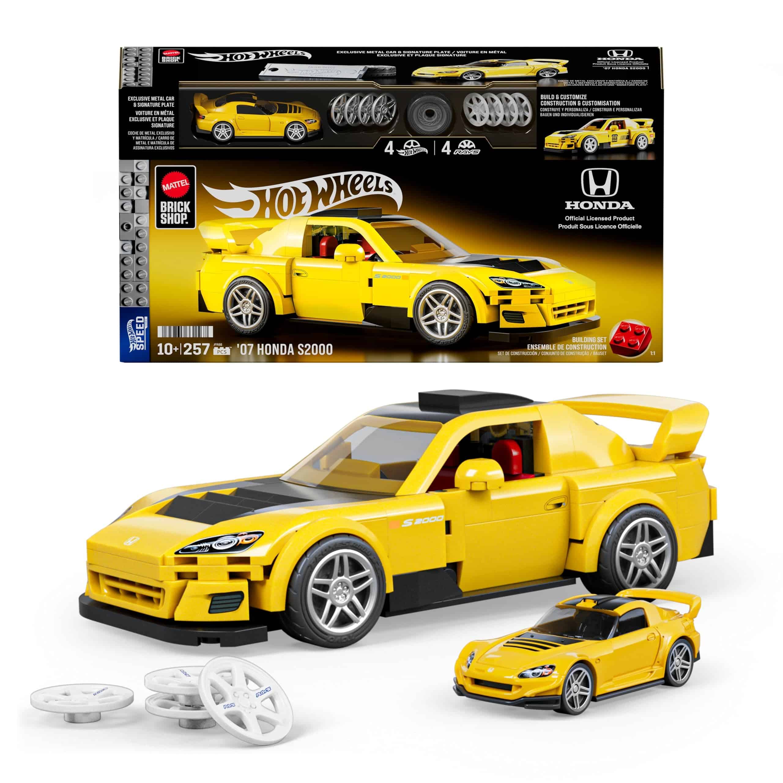 Mattel Brick Shop Speed Series Honda