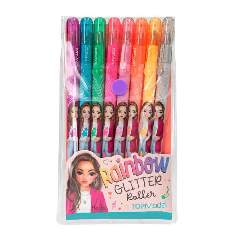Glittergelpennor 8-Pack