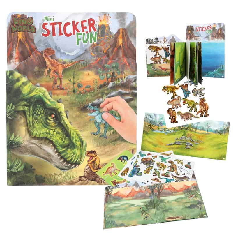 Stickersbok Mini Dino World