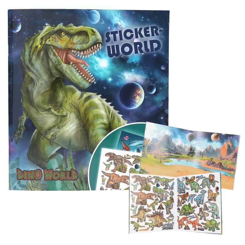 Stickersbok Galaxy Dino World