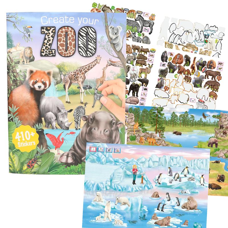 Pysselbok Create Your Zoo