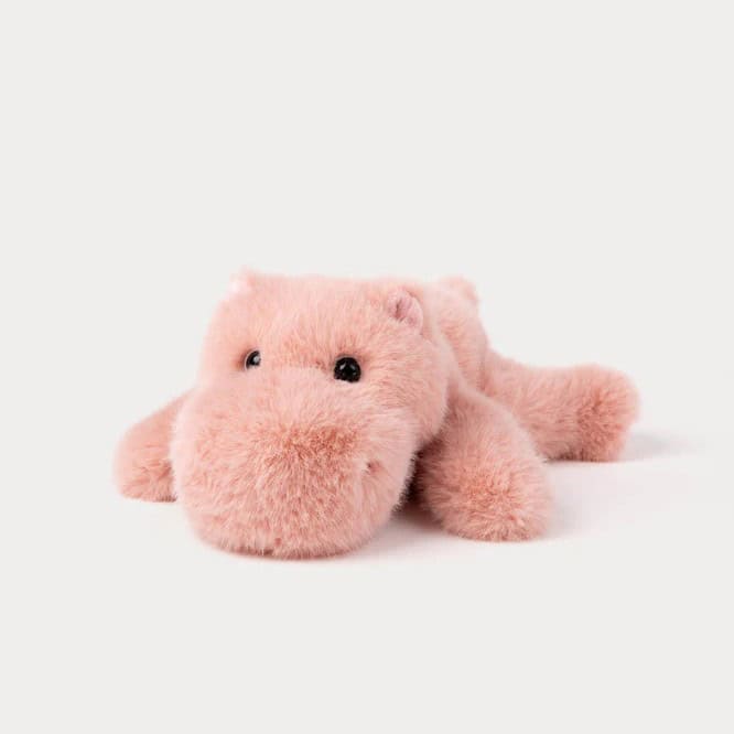 Flodhäst Liggande Fluff 30 Cm