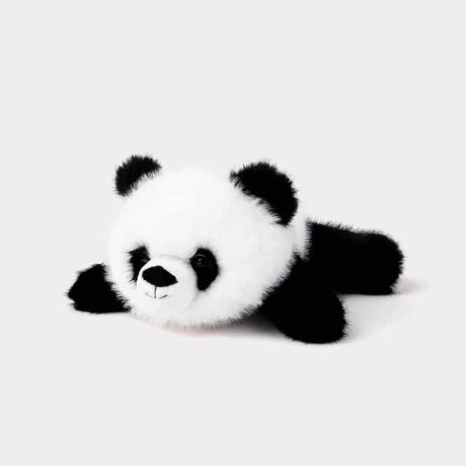 Panda Liggande Fluff 28 Cm