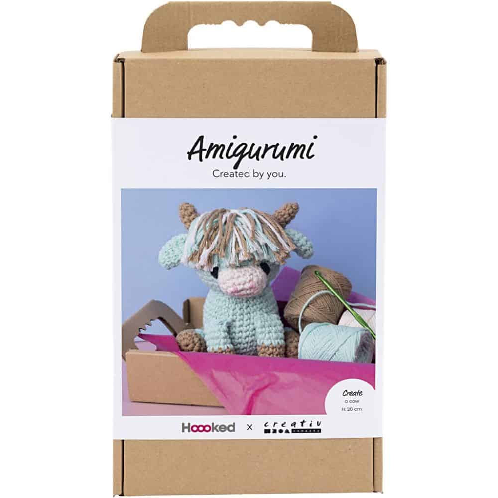 DIY Kit Amigurumi Beige Mint Ko