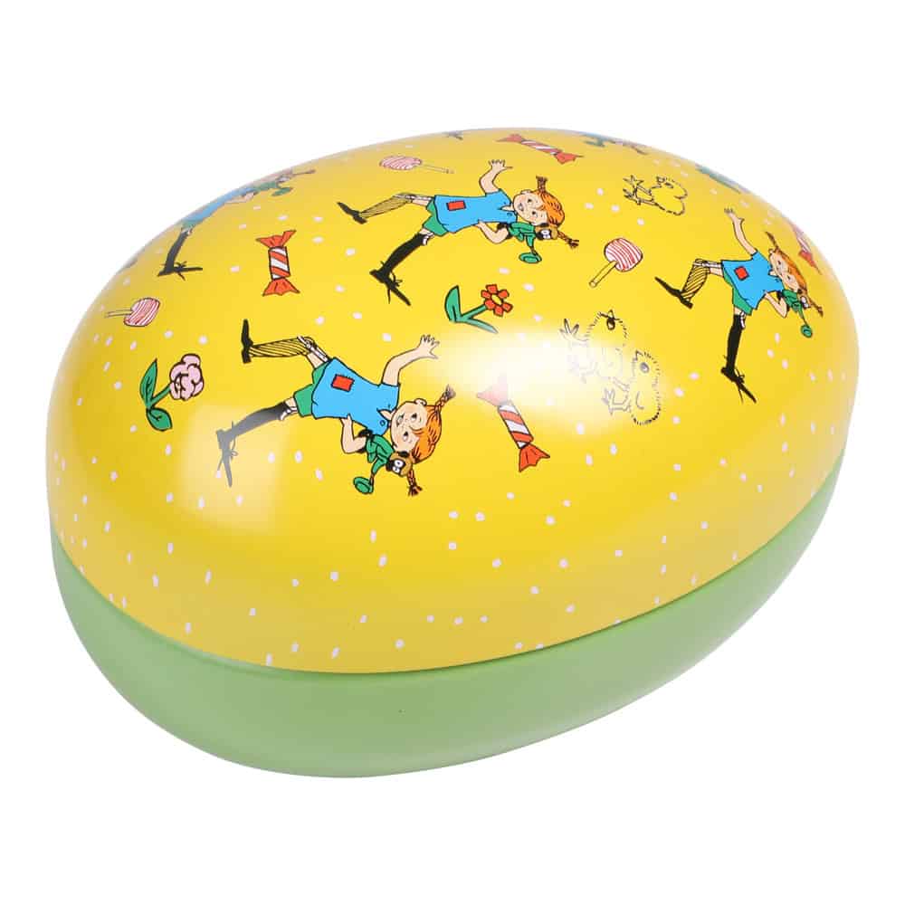 Påskägg I Metall Pippi 15 Cm