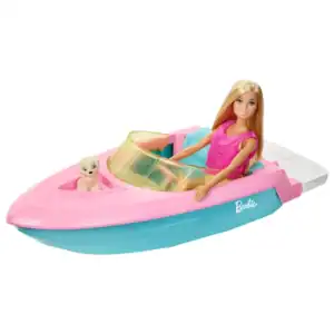 Barbie Båt Med Docka