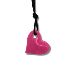 Bithalsband Heart Pendant Pink Firm