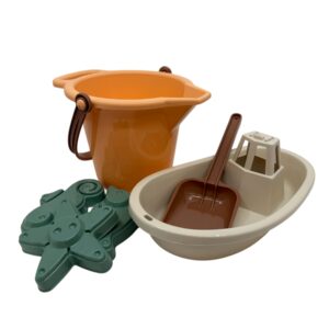 Sandset Med Båt Plasto Soft Naturals