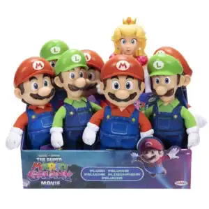 Super Mario 2 Movie 9In Plush Mario