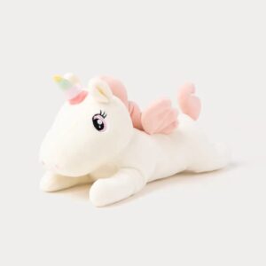 Mjukdjur Liggande Enhörning Vanilj