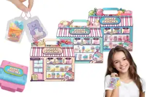Puffy Pouches Themed Sets Asst.