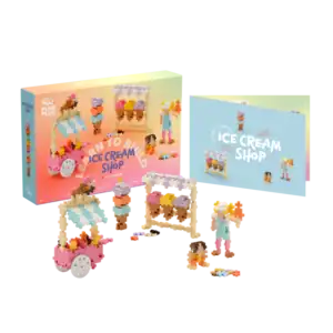 Plus-Plus Learn To Build Ice Cream Shop