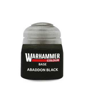 Färgburk B: Abaddon Black 12 Ml