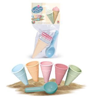 Glassformar 5St+Skopa