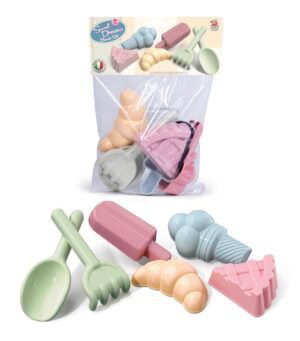 Sandformar 4St+Skopa