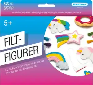 Kul Att Skapa Filtfigurer