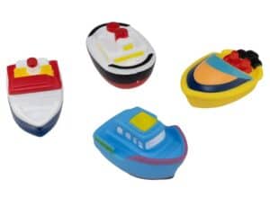 Badleksak Båtar 4-Pack