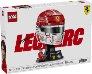 Lego 43014 F1 Scuderia Ferrari Hp Leclerc Helmet