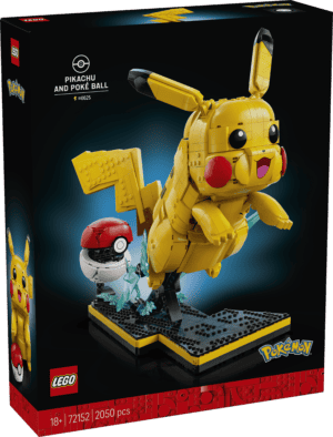 Lego 72152 Pokemon Pikachu Och Poke-Boll