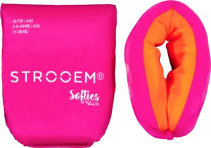 Armring Softies Foam 2-6 År Rosa/Orange