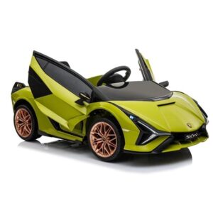 Elbil Lamborghini Sian 4X12V Green