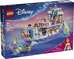 Lego 43299 Disney Ariels Kungliga Bröllopsbåt