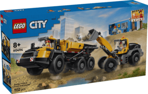 Lego 60494 City Dumper Och Frontlastare