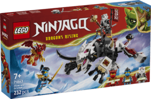 Lego 71863 Ninjago Zilvar Och Drakodjuret Grimtak