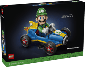 Lego 72050 Mario Kart Luigi Och Mach 8